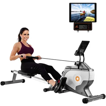 Rowing Machine Indoor Multifunctional Foldable Wide Saddle With 8 Adjustable Resistors LCD Display Fitness Exercise Machine
Rowing Machine Indoor Multifunctional Foldable Wide Saddle With 8 Adjustable Resistors LCD Display Fitness Exercise Machine