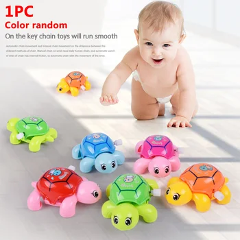 Intellectual Development Funny Random Color Baby Cartoon Turtle Clockwork For Kids Animal Mini Non-toxic Cute Educational Toy
Intellectual Development Funny Random Color Baby Cartoon Turtle Clockwork For Kids Animal Mini Non-toxic Cute Educational Toy