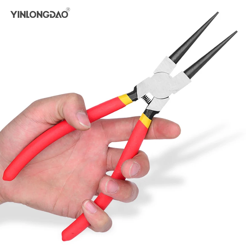 9'Portable Multifunctional Snap Ring Pliers Internal External Ring Remover Retaining Circlip Pliers Multi Crimp Hand Tools DIY
9'Portable Multifunctional Snap Ring Pliers Internal External Ring Remover Retaining Circlip Pliers Multi Crimp Hand Tools DIY