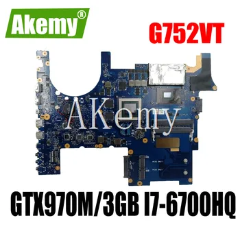 For Asus ROG G752V G752VT G752VY G752VL Laotop Mainboard G752VT Motherboard W/ GTX970M/3GB I7-6700HQ
For Asus ROG G752V G752VT G752VY G752VL Laotop Mainboard G752VT Motherboard W/ GTX970M/3GB I7-6700HQ