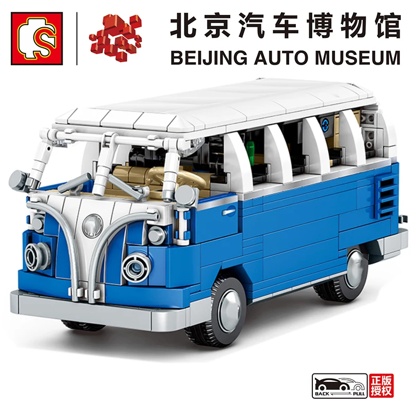 SEMBO block 21001 Volkswage T1 Campers Building Blocks Bricks Toys Compatible 10220
SEMBO block 21001 Volkswage T1 Campers Building Blocks Bricks Toys Compatible 10220