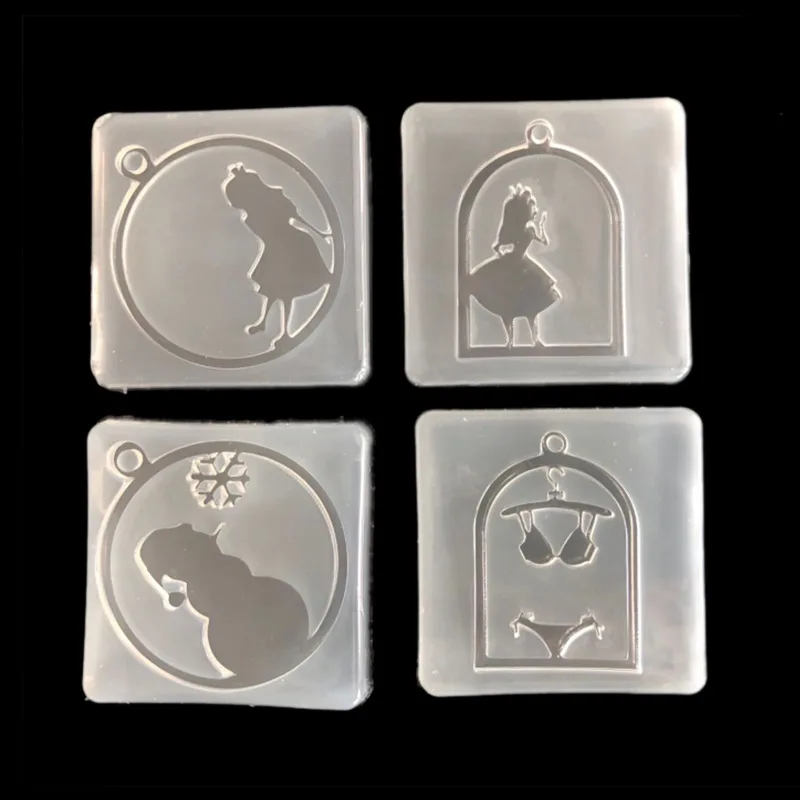 Epoxy resin DIY girl snowman underwear pendant pendant jewelry accessories key chain sweater chain silicone mold
Epoxy resin DIY girl snowman underwear pendant pendant jewelry accessories key chain sweater chain silicone mold