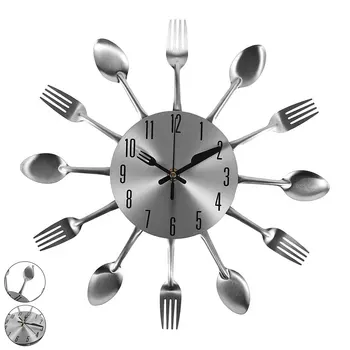 New Clock Watch Wall Clocks 3D Removable Modern Creative Cutlery Kitchen Spoon Fork Mute Timing Wall Clock Dropshipping
New Clock Watch Wall Clocks 3D Removable Modern Creative Cutlery Kitchen Spoon Fork Mute Timing Wall Clock Dropshipping