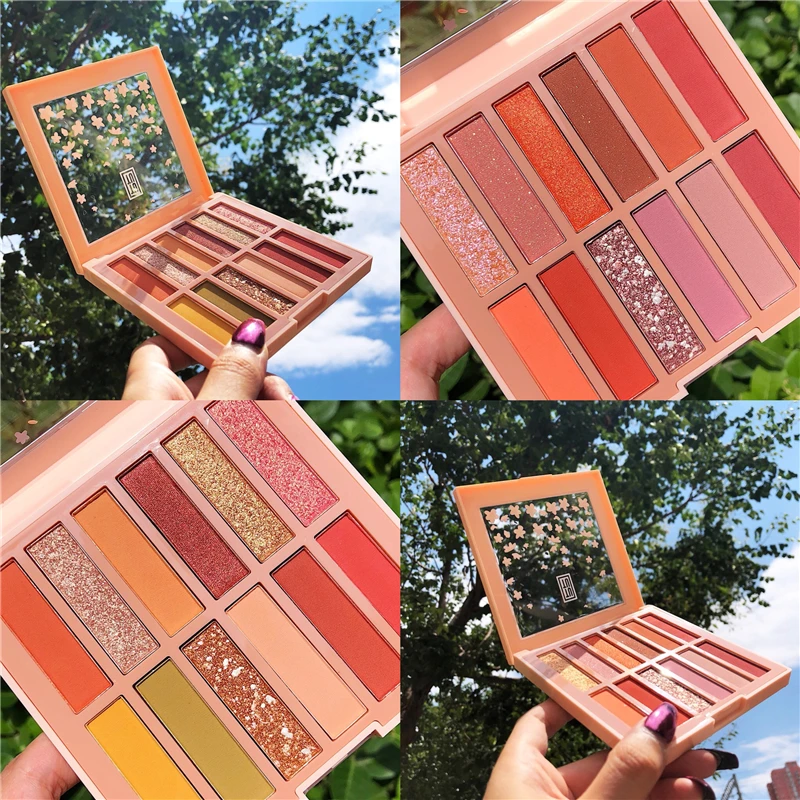 12 Color Shimmer Matte Eyeshadow Palette Makeup Palette Glitter Metallic Nude Pigmented Eye Shadow Pallete Maquillage Waterproof
12 Color Shimmer Matte Eyeshadow Palette Makeup Palette Glitter Metallic Nude Pigmented Eye Shadow Pallete Maquillage Waterproof