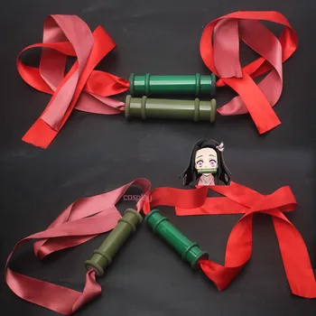 Demon Slayer Action Figures Tanjirou Nezuko Cosplay Sealing Stick Kimetsu no Yaiba Anime Figurine Model Toys 
Demon Slayer Action Figures Tanjirou Nezuko Cosplay Sealing Stick Kimetsu no Yaiba Anime Figurine Model Toys