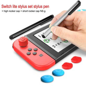 Touch Screen Stylus Pen + Thumb Grips Analog Stick Joystick Cap Cover Set for Nintendo Switch Switch Lite Accessories 
Touch Screen Stylus Pen + Thumb Grips Analog Stick Joystick Cap Cover Set for Nintendo Switch Switch Lite Accessories