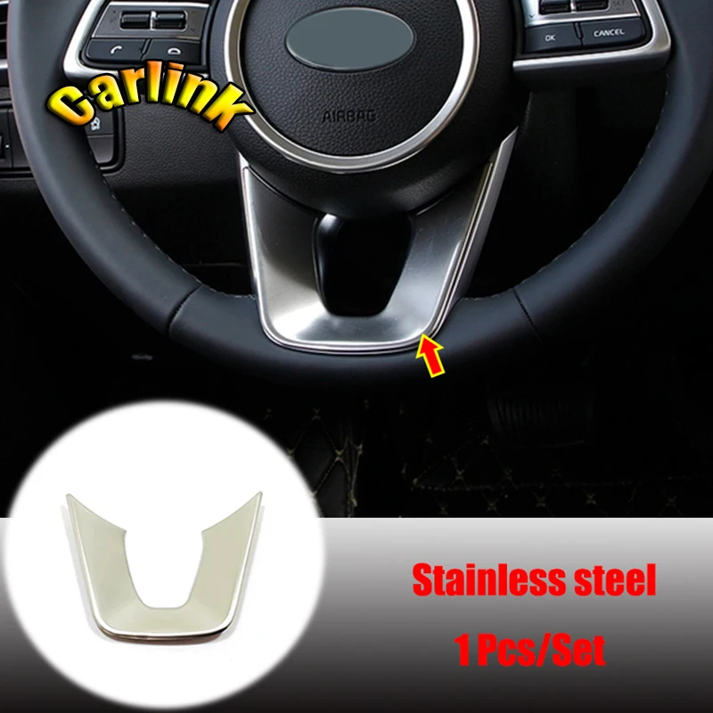 Stainless steel Car steering wheel button sticker Decoration Cover Trim For KIA Forte Ceed SW 2018 Car Interior Accessories 1pcs
Stainless steel Car steering wheel button sticker Decoration Cover Trim For KIA Forte Ceed SW 2018 Car Interior Accessories 1pcs