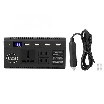 Intelligent Power Inverter DC12V 24V to AC 220V Socket Charger 120W Universal 8 kinds of intelligent security protection
Intelligent Power Inverter DC12V 24V to AC 220V Socket Charger 120W Universal 8 kinds of intelligent security protection