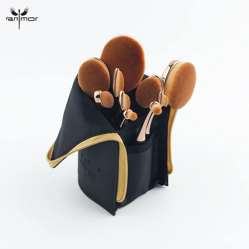 Anmor 10PCS Makeup Brushes Set Soft Make Up Brush Foundation Powder Eyeshadow Soft Hair Concealer Contour Brush Kit Cosmetic Bag
Anmor 10PCS Makeup Brushes Set Soft Make Up Brush Foundation Powder Eyeshadow Soft Hair Concealer Contour Brush Kit Cosmetic Bag