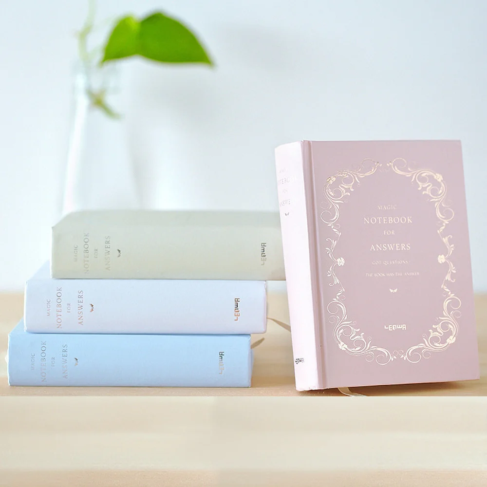 208 Sheets Creative A6 Magic Answer Notebook Journal Diary Planner Blank Pages Memo Answers Hardcover Copybooks Office Supplies
208 Sheets Creative A6 Magic Answer Notebook Journal Diary Planner Blank Pages Memo Answers Hardcover Copybooks Office Supplies