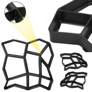 Floor Path Maker Mould Concrete Mold Reusable DIY Paving Durable for Garden Lawn LKS99
Floor Path Maker Mould Concrete Mold Reusable DIY Paving Durable for Garden Lawn LKS99