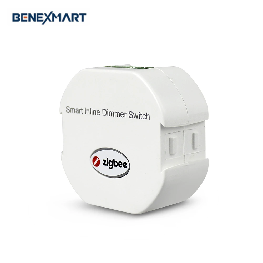 Benexmart Zigbee 3.0 Smart Inline Dimmer Switch 100-240V Connect to Wink Hub Smartthings Alexa Google Home Voice Control
Benexmart Zigbee 3.0 Smart Inline Dimmer Switch 100-240V Connect to Wink Hub Smartthings Alexa Google Home Voice Control