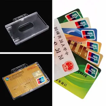 ID Card Case Business Enclosed Badge Holder Labels Wear-Resistant 2pcs/Set Transparent Portable Premium ID Card Cover Protector
ID Card Case Business Enclosed Badge Holder Labels Wear-Resistant 2pcs/Set Transparent Portable Premium ID Card Cover Protector