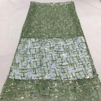 Green Gold African Lace Fabric 2020 High Quality Lace French Milk Silk Fabric Nigerian Sequin Lace Fabric For Wedding Dress
Green Gold African Lace Fabric 2020 High Quality Lace French Milk Silk Fabric Nigerian Sequin Lace Fabric For Wedding Dress