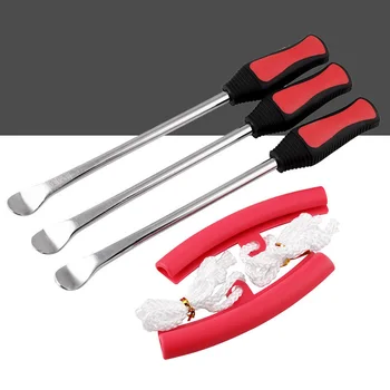 Tire Change Tool Set Tire Dismounting Mounting Crowbar Tire Lever Tool Kit Rim Protector Sheaths for Motorcycle Car (Red)
Tire Change Tool Set Tire Dismounting Mounting Crowbar Tire Lever Tool Kit Rim Protector Sheaths for Motorcycle Car (Red)