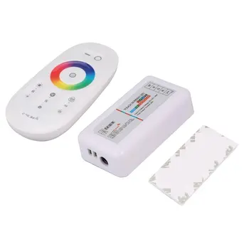 2.4G RGBW Touch Controller LED Strip Wireless RF Remote Control With Remote Wall Holder for LED Strip Light
2.4G RGBW Touch Controller LED Strip Wireless RF Remote Control With Remote Wall Holder for LED Strip Light
