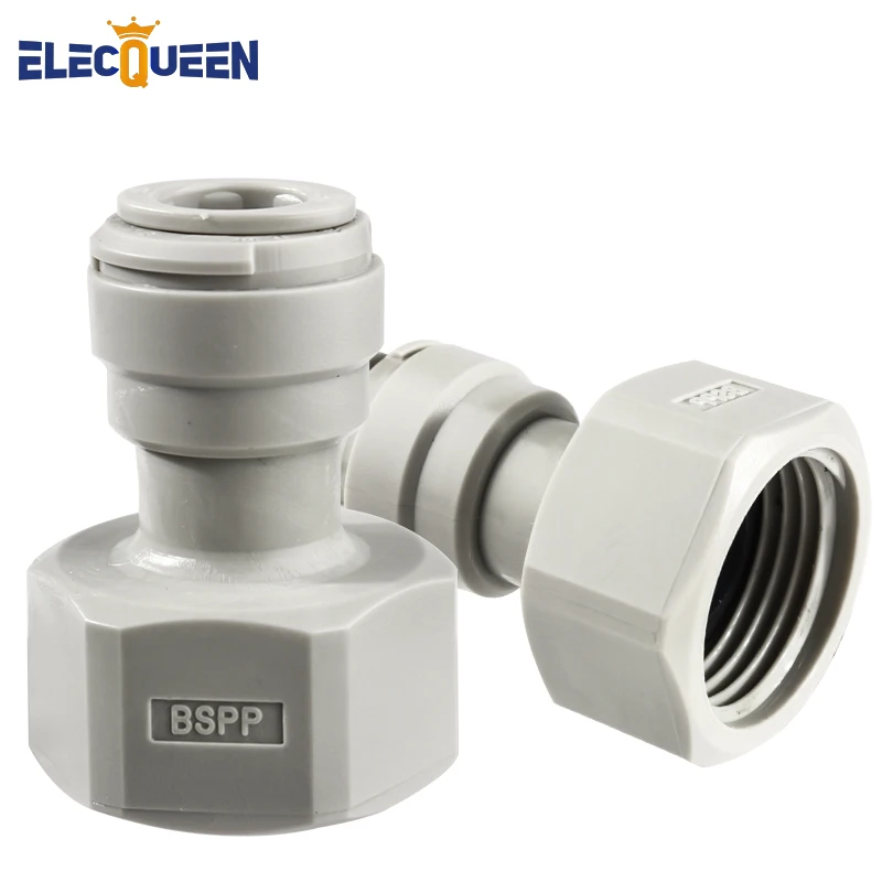 Quick Push Fitting for Beer Hose Keg Coupler Adaptor 3/8" Push In Pneumatic Quick Joint Plastic Speedfit Connector for Beer Line
Quick Push Fitting for Beer Hose Keg Coupler Adaptor 3/8" Push In Pneumatic Quick Joint Plastic Speedfit Connector for Beer Line