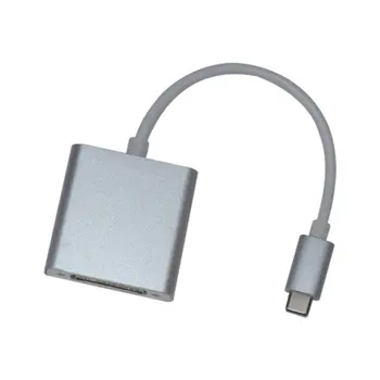 USB-C Type C USB 3.1 Male to DVI 1080P Portable Extended Power Adapter Cable Connector Converter for Laptop Mobile Phone
USB-C Type C USB 3.1 Male to DVI 1080P Portable Extended Power Adapter Cable Connector Converter for Laptop Mobile Phone