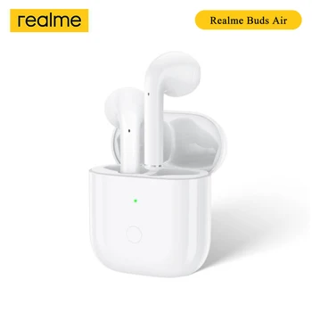Original Realme Buds Air True TWS Wireless Bluetooth Earphone Touch Control Dual Mic Wireless Headset With Charging Case
Original Realme Buds Air True TWS Wireless Bluetooth Earphone Touch Control Dual Mic Wireless Headset With Charging Case