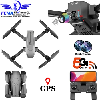 FEMA GPS Drones Professional with Camera Hd 4K 5G Wifi FPV RC Quadrocopter Long Distance Foldable Mini Quadcopter Dron
FEMA GPS Drones Professional with Camera Hd 4K 5G Wifi FPV RC Quadrocopter Long Distance Foldable Mini Quadcopter Dron