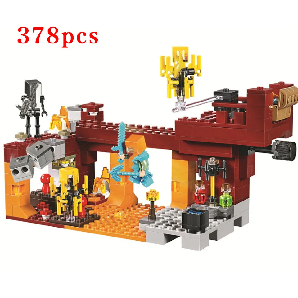 My World The with Nether Fortress Adventures Building Blocks Compatible Legoinglys Bricks Toys For Children
My World The with Nether Fortress Adventures Building Blocks Compatible Legoinglys Bricks Toys For Children