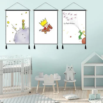 Horse Star Little Le Petit Prince Rose Fox Hanging Cloth Cotton Line Painting Poster Home Decor Wall Hanging Tapestry Gift
Horse Star Little Le Petit Prince Rose Fox Hanging Cloth Cotton Line Painting Poster Home Decor Wall Hanging Tapestry Gift