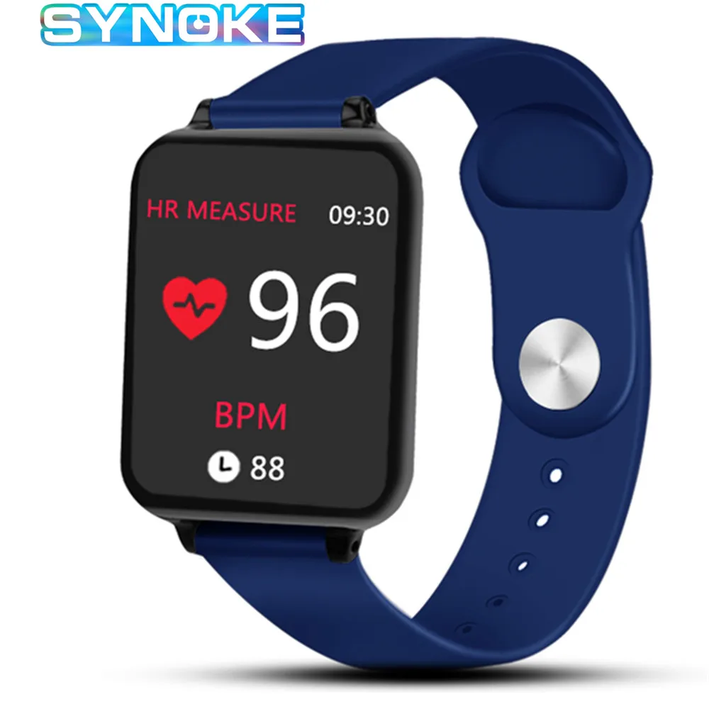 Blue Smart Watch Men Women Bluetooth Heart Rate Monitor Fitness Tracker Blood Pressure Smartwatch Waterproof For Android IOS
Blue Smart Watch Men Women Bluetooth Heart Rate Monitor Fitness Tracker Blood Pressure Smartwatch Waterproof For Android IOS