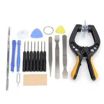 19 in 1 Phone LCD Screen Opening Tool Plier Suction Cup Pry Spudger Repair Kit Set
19 in 1 Phone LCD Screen Opening Tool Plier Suction Cup Pry Spudger Repair Kit Set