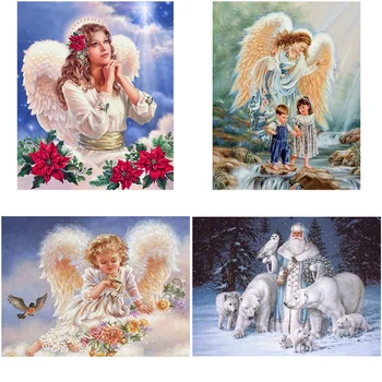 DIY 5D Diamond Painting Angel Diamond Embroidery Cartoon Cross Stitch Full Round Drill Rhinestones Art Home Decor Manual Gift 
DIY 5D Diamond Painting Angel Diamond Embroidery Cartoon Cross Stitch Full Round Drill Rhinestones Art Home Decor Manual Gift