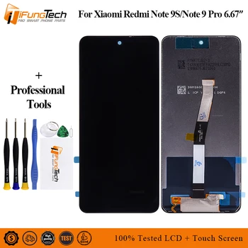 1080x2400 6.67" For Xiaomi Redmi Note 9S LCD Display Screen+Touch Screen Digitizer Assembly For Redmi Note 9 Pro/ 9 Pro Max 
1080x2400 6.67" For Xiaomi Redmi Note 9S LCD Display Screen+Touch Screen Digitizer Assembly For Redmi Note 9 Pro/ 9 Pro Max