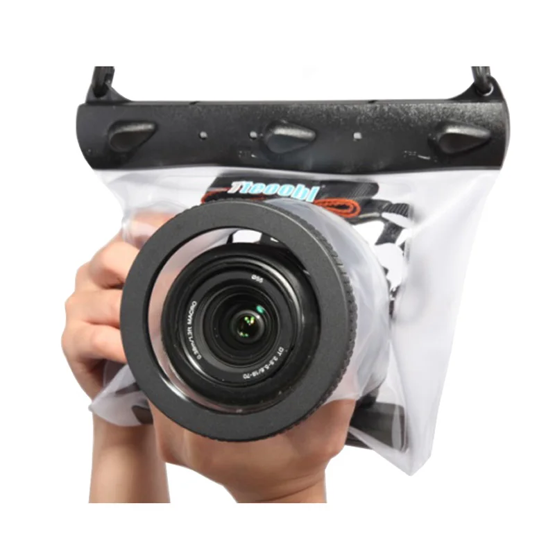 GQ-518M 20m Underwater Diving Camera Housing Case Pouch Dry Bag Camera Waterproof Dry Bag for Canon Nikon DSLR SLR
GQ-518M 20m Underwater Diving Camera Housing Case Pouch Dry Bag Camera Waterproof Dry Bag for Canon Nikon DSLR SLR
