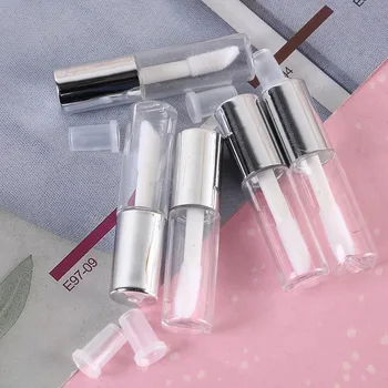 5 Pieces 1.2/2.5ML Empty Transparent PE Lip Gloss Tubes Plastic Lip Balm Tube Lipstick Mini Sample Cosmetic Container With Cap
5 Pieces 1.2/2.5ML Empty Transparent PE Lip Gloss Tubes Plastic Lip Balm Tube Lipstick Mini Sample Cosmetic Container With Cap