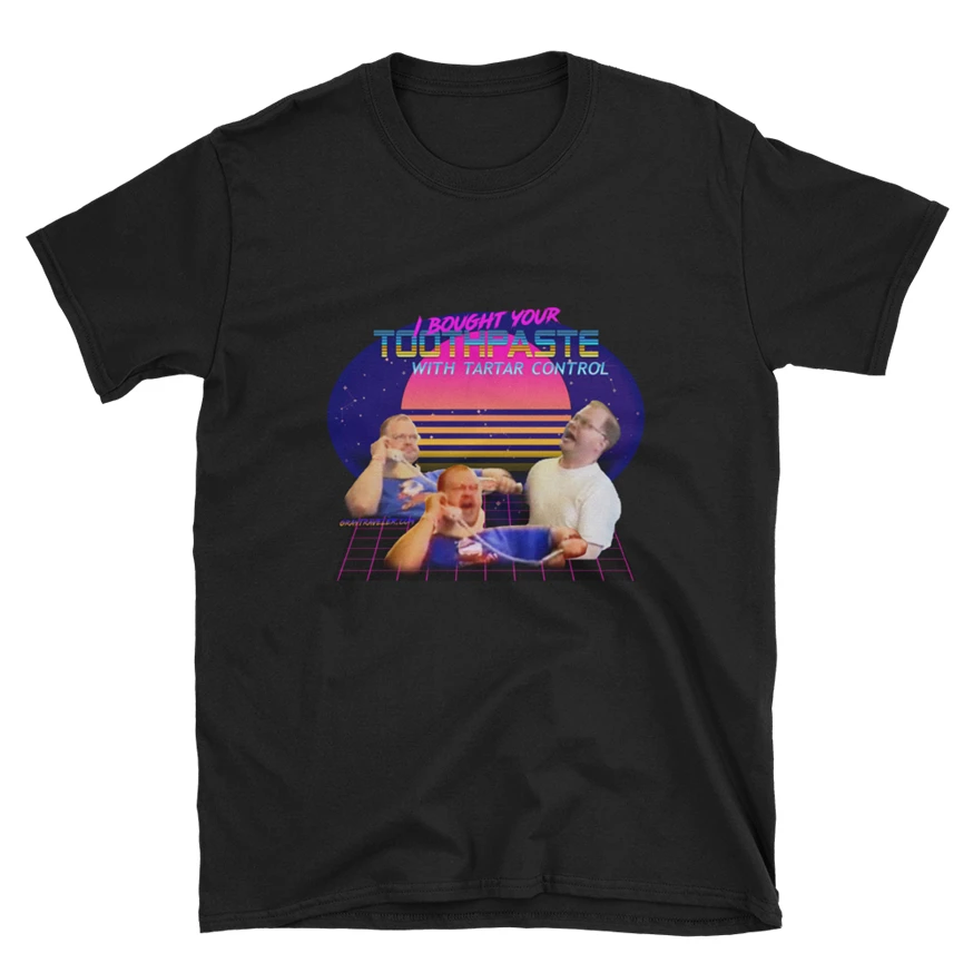 Tourettes Guy 'I Bought Your Toothpaste' Retrowave Unisex 64000 T-Shirt Cool Gift Personality Tee Shirt
Tourettes Guy 'I Bought Your Toothpaste' Retrowave Unisex 64000 T-Shirt Cool Gift Personality Tee Shirt