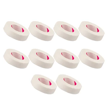 10 Rolls Eyelash Extension Tape Non-Woven Fabric Adhesive Tape for Women Girls 
10 Rolls Eyelash Extension Tape Non-Woven Fabric Adhesive Tape for Women Girls