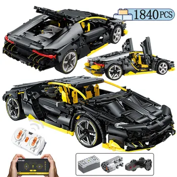 1840PCS City Creator RC Mad Cow Extreme Racing Car MOC Building Blocks Remote Control Technic Sports Vehicle Bricks Toy for Kids 
1840PCS City Creator RC Mad Cow Extreme Racing Car MOC Building Blocks Remote Control Technic Sports Vehicle Bricks Toy for Kids