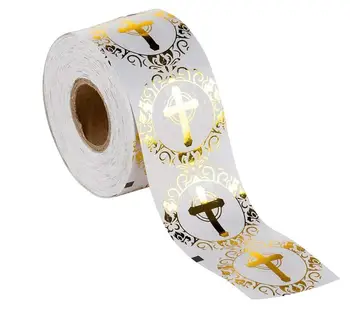 500-Count Gold and Silve Foil Cross Stickers-Religious Stickers-Round Labels 1inch Christening Envelope Seals stationery sticker
500-Count Gold and Silve Foil Cross Stickers-Religious Stickers-Round Labels 1inch Christening Envelope Seals stationery sticker