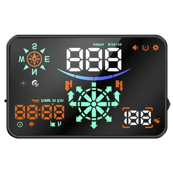 Car Universal HUD Head Up Display Windshield Speed Projector Security Alarm Water Temp Overspeed RPM Voltage Gps Speedometer H8
Car Universal HUD Head Up Display Windshield Speed Projector Security Alarm Water Temp Overspeed RPM Voltage Gps Speedometer H8
