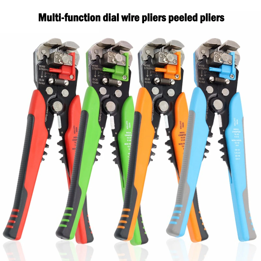 Crimper Cable Cutter Automatic Wire Stripper Multifunctional Stripping Tools Crimping Pliers Terminal 0.2-6.0mm2 tool
Crimper Cable Cutter Automatic Wire Stripper Multifunctional Stripping Tools Crimping Pliers Terminal 0.2-6.0mm2 tool