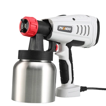PHENDO Airless Spray Gun 800W Electric Handheld Spray Gun Paint Sprayers Airbrush for Painting Car Furniture Wall Woodworking
PHENDO Airless Spray Gun 800W Electric Handheld Spray Gun Paint Sprayers Airbrush for Painting Car Furniture Wall Woodworking