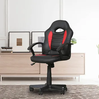 Computer Chair Black And Red With Padded Armrests Waist Support Backrest/height Adjustable Comfortable Home Office Play Chair
Computer Chair Black And Red With Padded Armrests Waist Support Backrest/height Adjustable Comfortable Home Office Play Chair