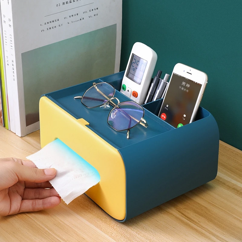 Paper Table Top Tissue Box Remote Control Table Multi-Function Storage Box Creative Home Deco Home Storage Make Up Organizer
Paper Table Top Tissue Box Remote Control Table Multi-Function Storage Box Creative Home Deco Home Storage Make Up Organizer