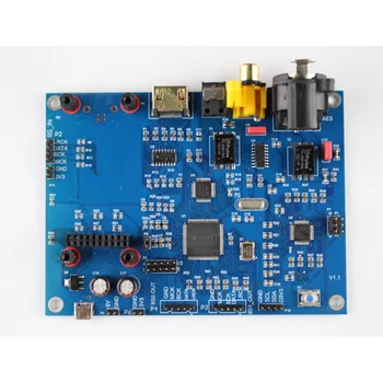 AK4118 Digital audio to IIS/DSD/SPDIF digital audio receiving conversion module support digital interface receiver board 
AK4118 Digital audio to IIS/DSD/SPDIF digital audio receiving conversion module support digital interface receiver board