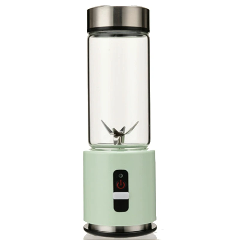 Usb Rechargeable Smoothie Blender 380Ml Glass Smoothie Blender Juicer Easy Small Portable Blender Green
Usb Rechargeable Smoothie Blender 380Ml Glass Smoothie Blender Juicer Easy Small Portable Blender Green