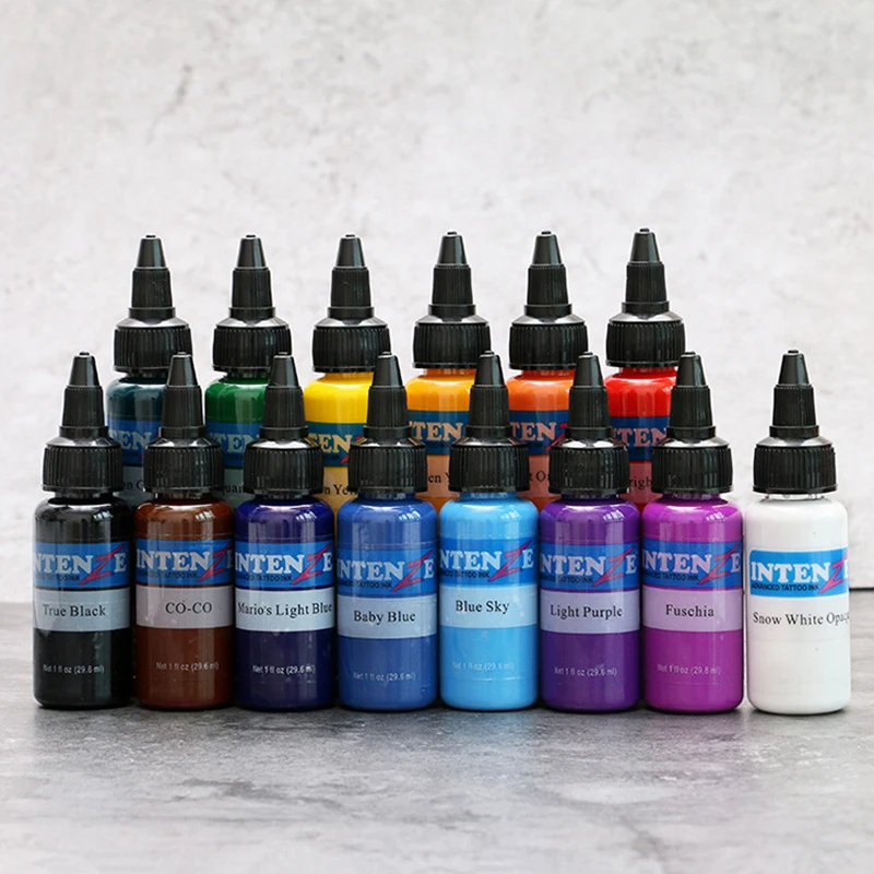 Tattoo Inks 14 Colors 30ml/bottle Tatto Pigment Inks Set For Body Tattoo Art Kit Tattoo supplies
Tattoo Inks 14 Colors 30ml/bottle Tatto Pigment Inks Set For Body Tattoo Art Kit Tattoo supplies