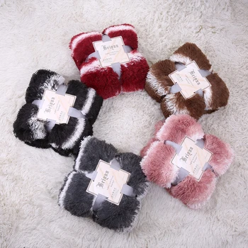 Winter Coral Fleece Bedspread Home Lovely Stripe Print Luxury Long Shaggy Throw Blanket Bedding Sheet Warm Soft Thick Fluffy 
Winter Coral Fleece Bedspread Home Lovely Stripe Print Luxury Long Shaggy Throw Blanket Bedding Sheet Warm Soft Thick Fluffy