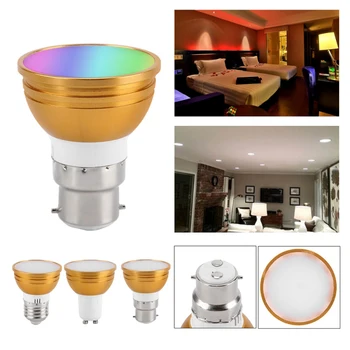 GU10/GU5.3/E27/B22 smart light bulb WiFi Intelligent Dimming Voice Control Music Smart Bulb LED lamp blub light decor for home
GU10/GU5.3/E27/B22 smart light bulb WiFi Intelligent Dimming Voice Control Music Smart Bulb LED lamp blub light decor for home