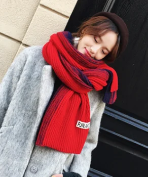 Korean New Women Scarves Autumn And Winter Gradual Color Wool Long Foulard Femme Fashion Label Knitting Warm Neck
Korean New Women Scarves Autumn And Winter Gradual Color Wool Long Foulard Femme Fashion Label Knitting Warm Neck