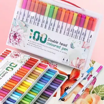 12/36/48/60/80/100 Coloring Art Marker Brush Pens for Drawing Bullet Journal FineLiner Color Pen Dual Tip Brush Pens Markers Set
12/36/48/60/80/100 Coloring Art Marker Brush Pens for Drawing Bullet Journal FineLiner Color Pen Dual Tip Brush Pens Markers Set