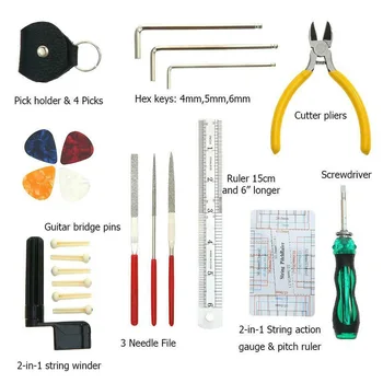 Electric Hexagon Key Instrument Maintenance File Ruler Accessories Cleaning Guitar Repairing Tool Set String Organizer Measuring
Electric Hexagon Key Instrument Maintenance File Ruler Accessories Cleaning Guitar Repairing Tool Set String Organizer Measuring