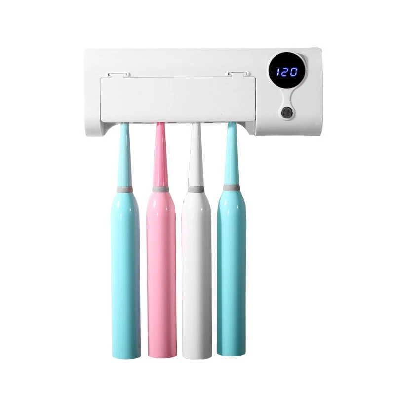 Antibacteria 2 in 1 UV Light Ultraviolet Toothbrush Automatic Toothpaste Dispenser Sterilizer Toothbrush Holder Cleaner Wall-mou
Antibacteria 2 in 1 UV Light Ultraviolet Toothbrush Automatic Toothpaste Dispenser Sterilizer Toothbrush Holder Cleaner Wall-mou